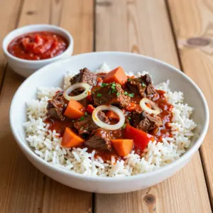 Nationalgericht Mazedonien: Pečeni Gulaš (Rezept)
