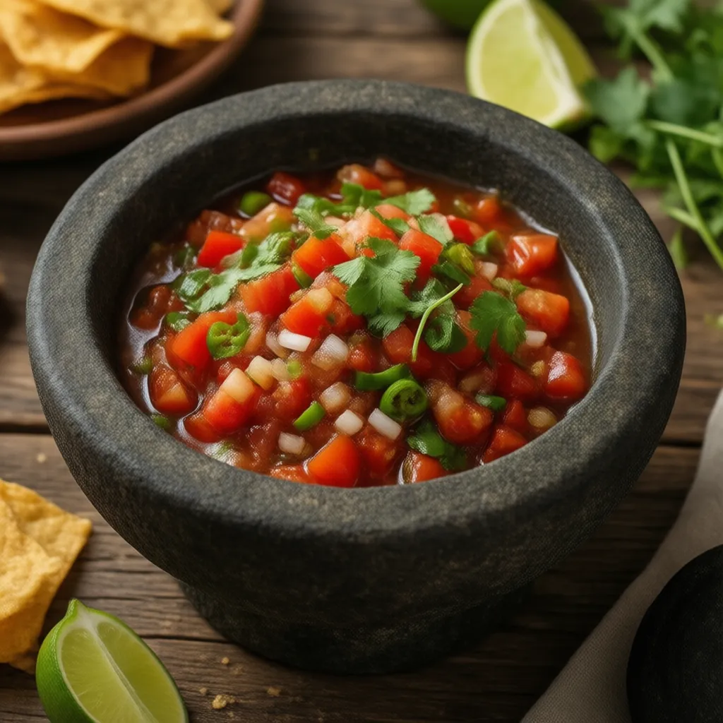 Nationalgericht Mexiko: Tomatensalsa (Rezept)