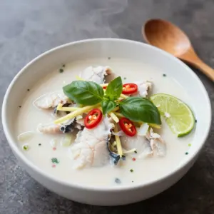 Nationalgericht Mikronesien: Coconut Fish Soup (Rezept)