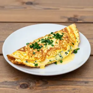 Nationalgericht Monaco: Omelette aux Herbes (Rezept)