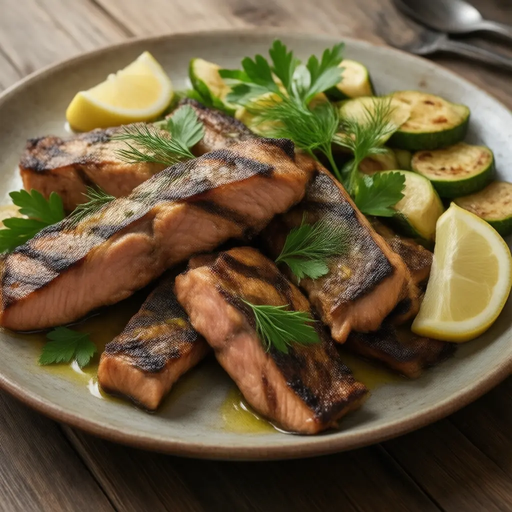 Nationalgericht Montenegro: Pastrva na žaru (Rezept)