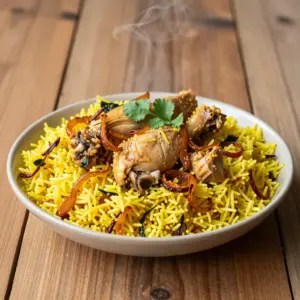 Nationalgericht Myanmar: Biryani (Kohsi) (Rezept)