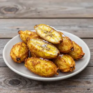 Nationalgericht Myanmar: Fried Banana Fritters (Rezept)