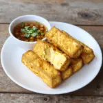 Nationalgericht Myanmar: Fried Chickpea Tofu (Rezept) Nationalgericht Myanmar: Fried Chickpea Tofu (Rezept)