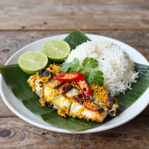 Nationalgericht Myanmar: Grilled Catfish (Rezept)