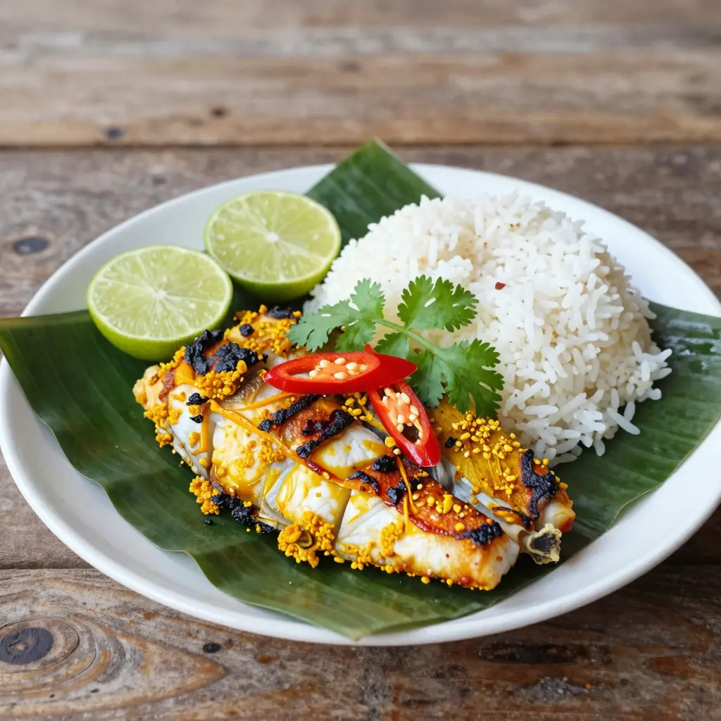 Nationalgericht Myanmar: Grilled Catfish (Rezept)