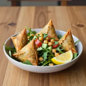 Nationalgericht Myanmar: Samosa Salad (Rezept)