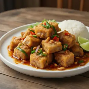 Nationalgericht Myanmar: Spicy Fried Fish (Rezept)