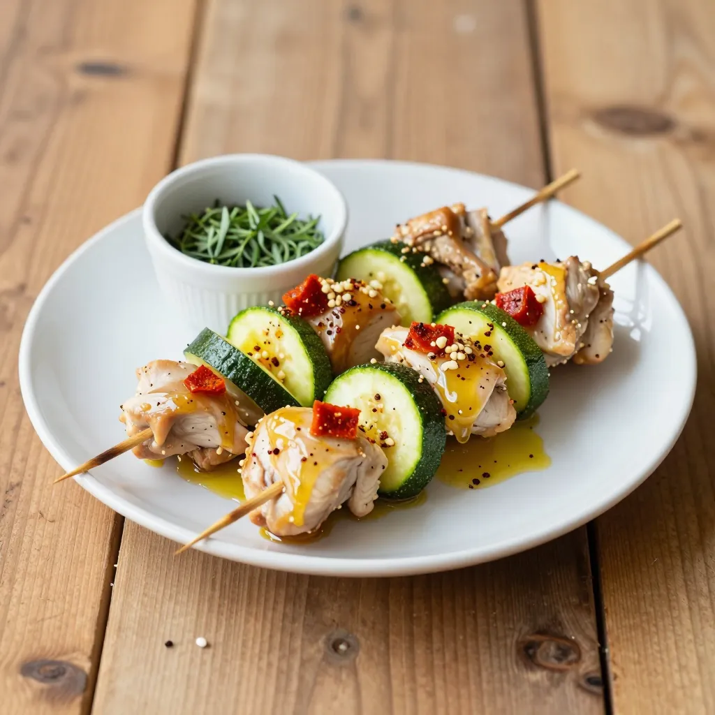 Nationalgericht Namibia: African Style Chicken Skewers (Rezept)