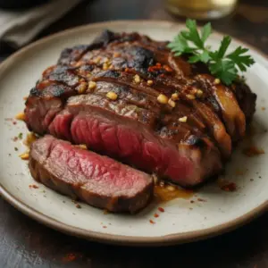 Nationalgericht Namibia: Grilled Ostrich Steak (Rezept)