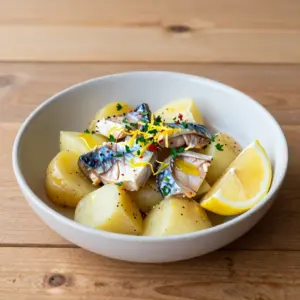 Nationalgericht Namibia: Smoked Fish with Potatoes (Rezept)