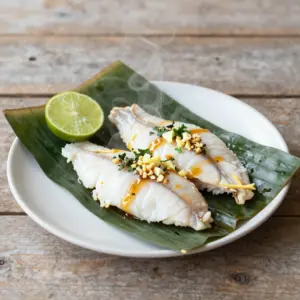 Nationalgericht Nauru: Fisch in Bananenblättern (Rezept)