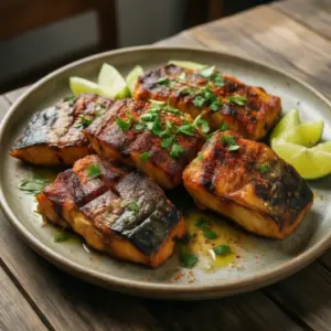 Nationalgericht Nauru: Gegrillter Makrelenfisch (Rezept)