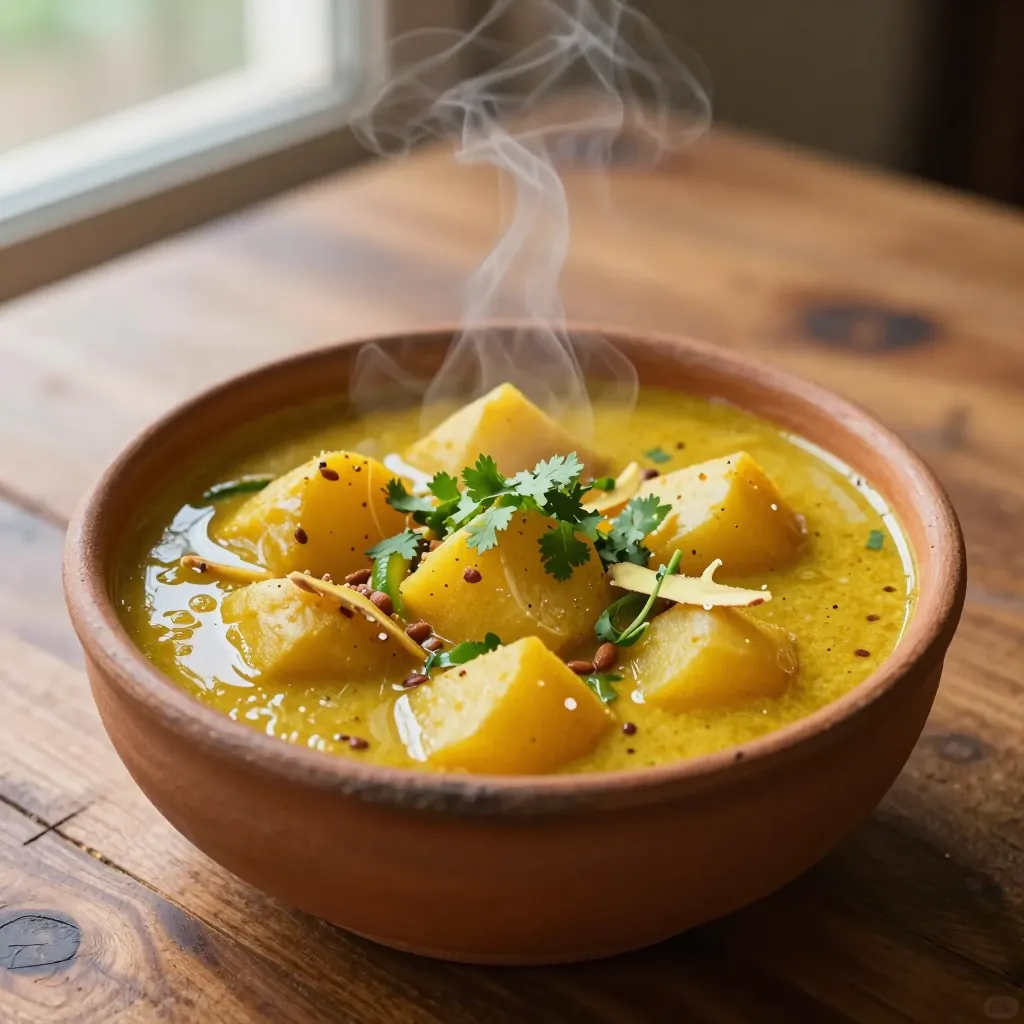 Nationalgericht Nepal: Aloo Jhol (Rezept)