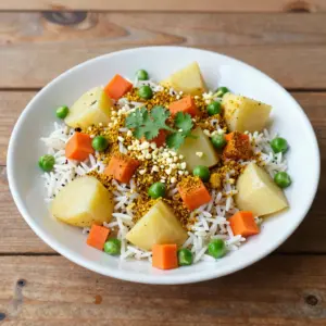 Nationalgericht Nepal: Chiura Ko Tarkari (Rezept)