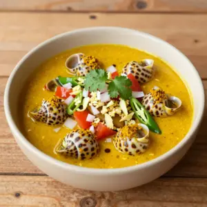Nationalgericht Nepal: Ghonghi Curry (Rezept)