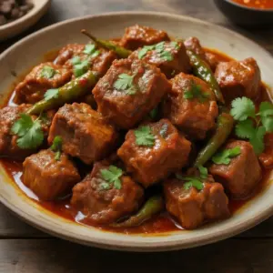 Nationalgericht Nepal: Mas Ko Tarkari (Rezept)