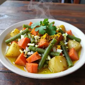 Nationalgericht Nepal: Tarkari Sadheko (Rezept)