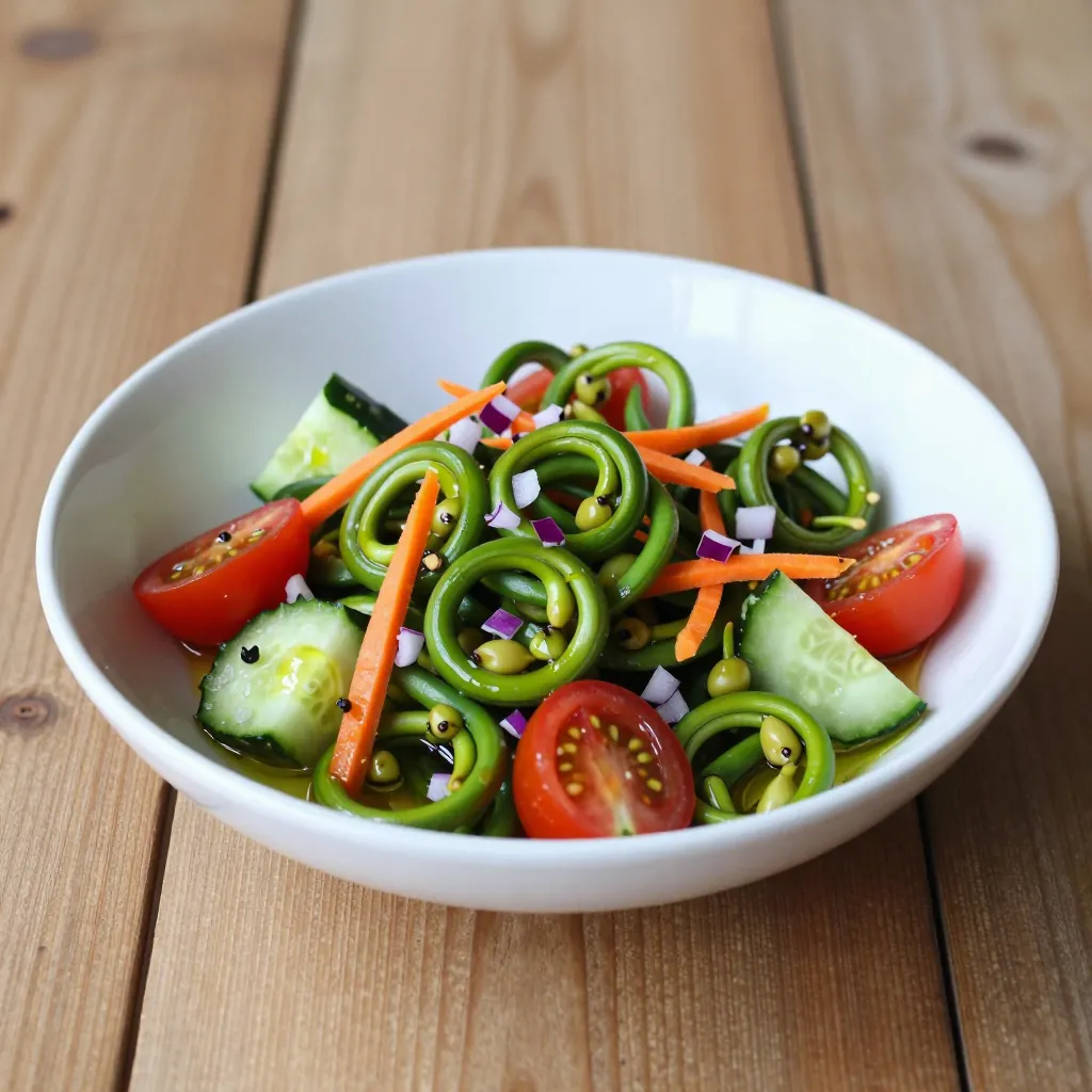 Nationalgericht Neuseeland: Piko Piko Salad (Rezept)