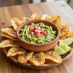 Nationalgericht Nicaragua: Guacamole con Chips de Plátano (Rezept) Nationalgericht Nicaragua: Guacamole con Chips de Plátano (Rezept)