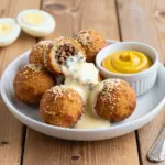 Nationalgericht Niederlande: Bitterballen met Mosterd (Rezept) Nationalgericht Niederlande: Bitterballen met Mosterd (Rezept)