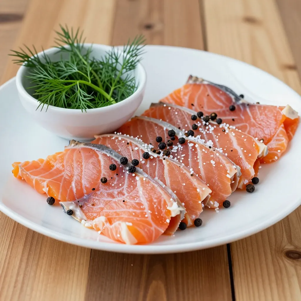 Nationalgericht Norwegen: Røkt laks (Rezept)