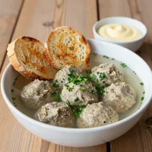 Nationalgericht Österreich: Leberknödelsuppe (Rezept)