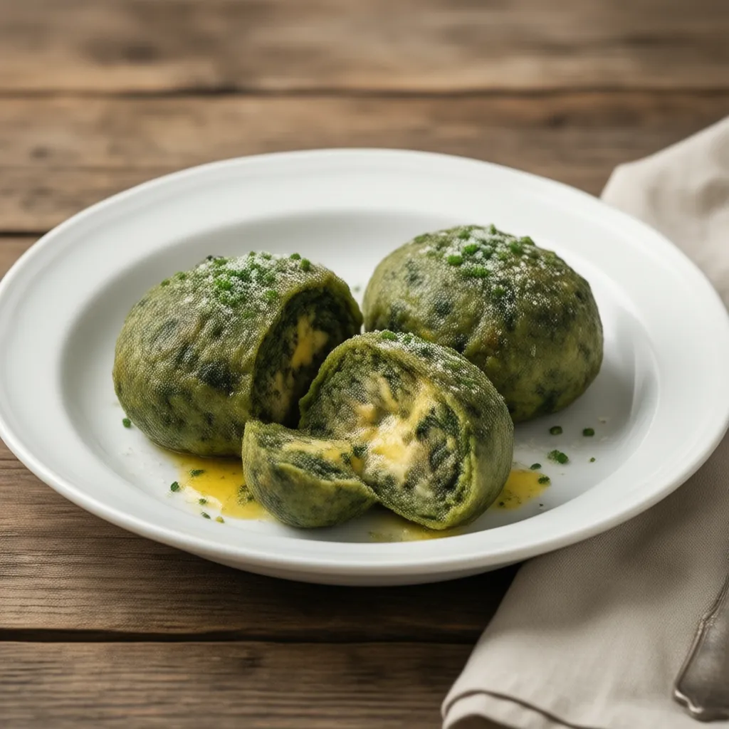 Nationalgericht Österreich: Spinatknödel (Rezept)