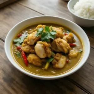 Nationalgericht Palau: Curry Crab (Rezept)