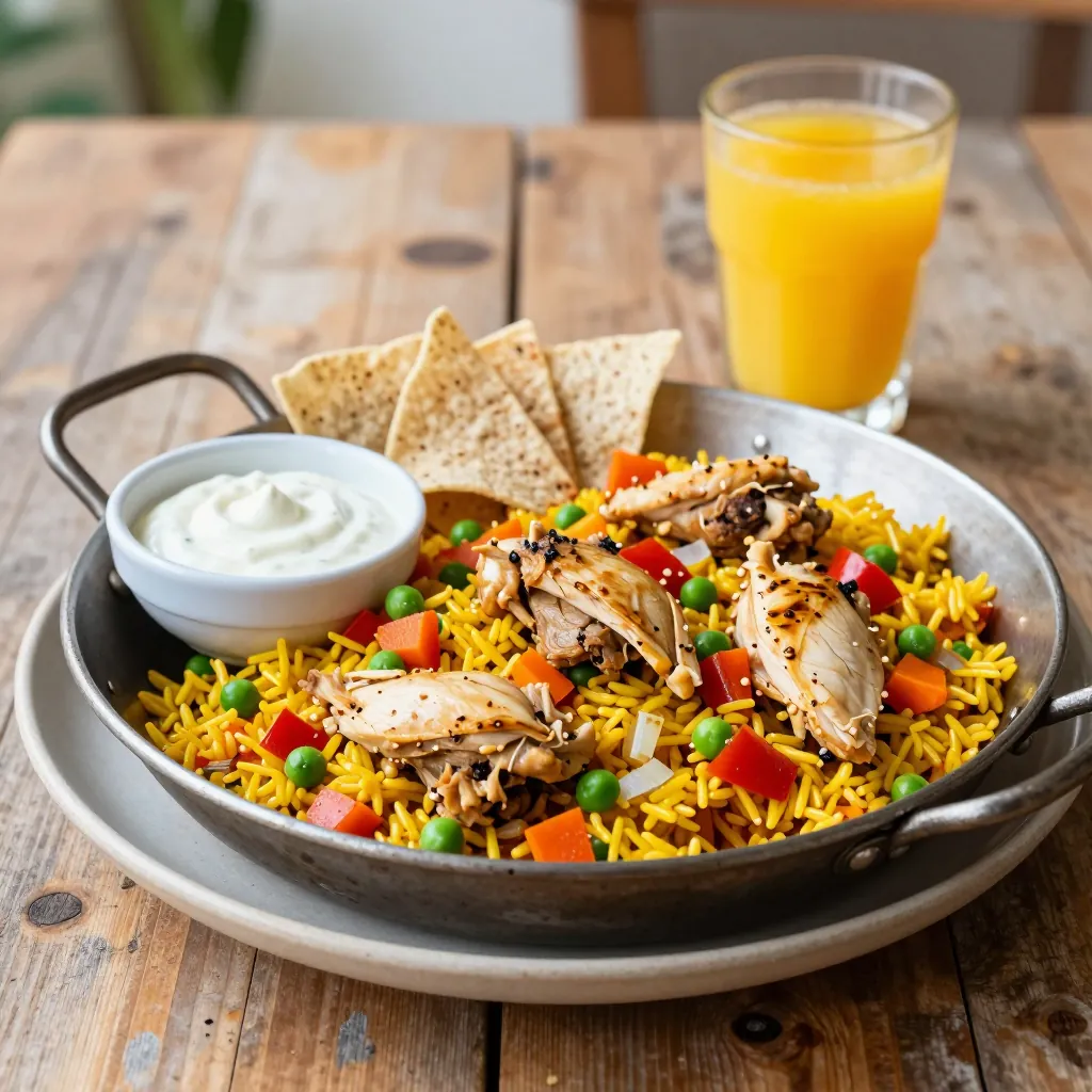 Nationalgericht Panama: Arroz con Pollo (Rezept)