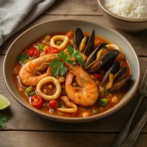Nationalgericht Peru: Picante de Mariscos (Rezept)