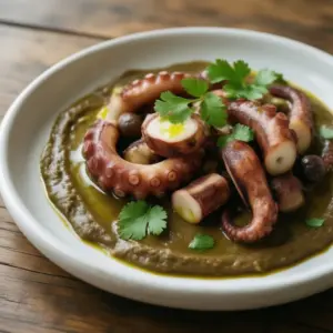 Nationalgericht Peru: Pulpo al Olivo (Rezept)