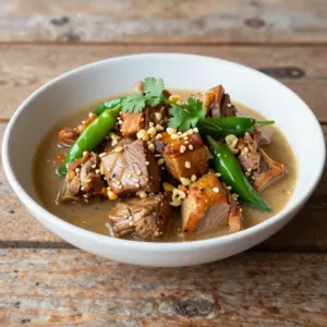 Nationalgericht Philippinen: Pork Binagoongan (Rezept)