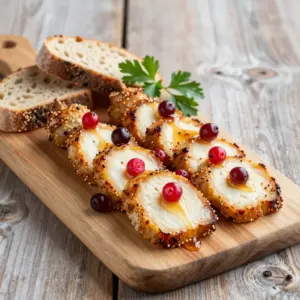 Nationalgericht Polen: Oscypek z żurawiną (Rezept)