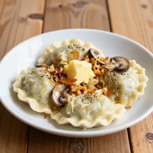 Nationalgericht Polen: Pierogi z kapustą i grzybami (Rezept)