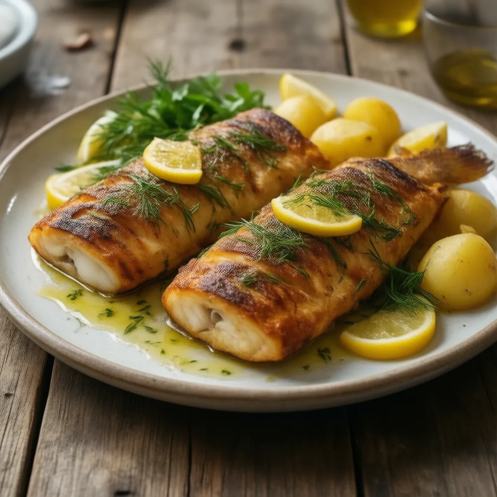 Nationalgericht Polen: Pstrąg z pieca (Rezept)
