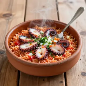 Nationalgericht Portugal: Arroz de Polvo (Rezept)