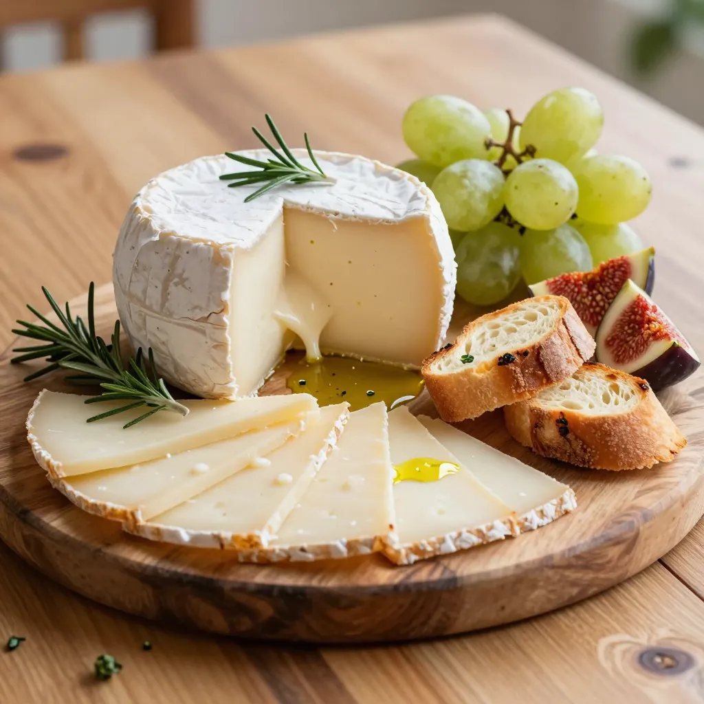 Portugal: Queijo da Serra (Rezept). 300mm Foto