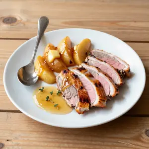 Nationalgericht Rumänien: Friptură de rață cu mere (Rezept)