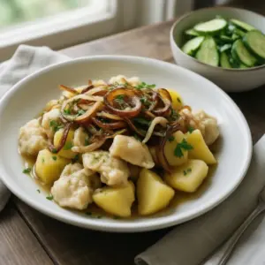 Nationalgericht Rumänien: Krumbiern und Knödel (Rezept)