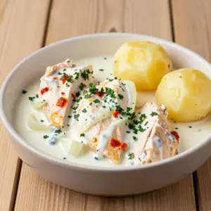 Nationalgericht Rumänien: Pui cu smântână (Rezept)