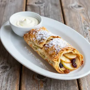 Nationalgericht Rumänien: Ziehstrudel (Ausgezogener Strudel) (Rezept)