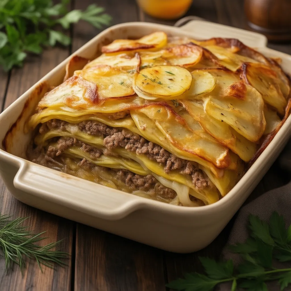Nationalgericht Russland: Kartofelnik (Rezept)