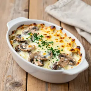Nationalgericht Russland: Mushroom Julienne (Rezept)