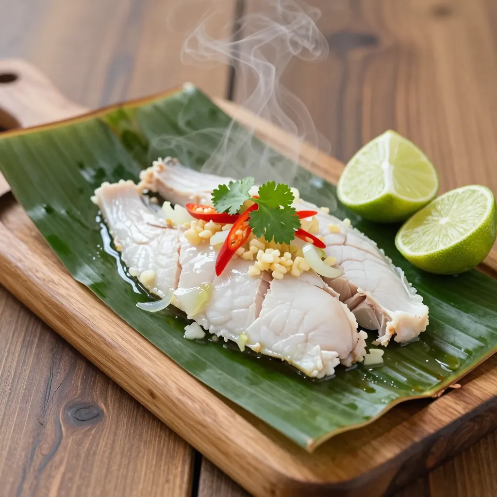 Nationalgericht Salomonen: Banana Leaf Wrapped Fish (Rezept)