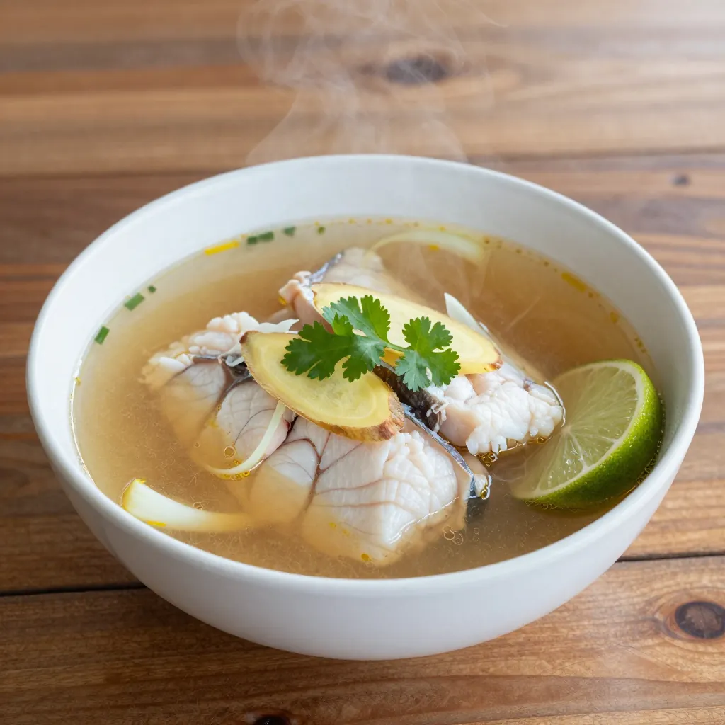 Nationalgericht Salomonen: Ginger Fish Soup (Rezept)