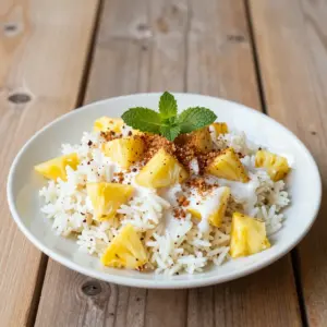 Nationalgericht Salomonen: Pineapple Rice (Rezept)