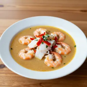 Nationalgericht Salomonen: Seafood Medley in Coconut Broth (Rezept)