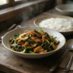 Nationalgericht Sambia: Dried Fish with Spinach (Rezept) Nationalgericht Sambia: Dried Fish with Spinach (Rezept)
