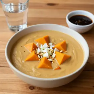 Nationalgericht Sambia: Groundnut Soup with Pumpkin (Rezept)